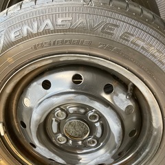 軽四用スズキ純正ホイール１３インチ、タイヤ、オマケ付きスタッドレス用にどうでしょうか。の画像