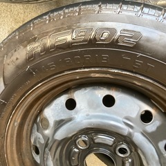 軽四用スズキ純正ホイール１３インチ、タイヤ、オマケ付きスタッドレス用にどうでしょうか。の画像