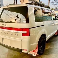 両側パワースライドドア‼️平成19年式★三菱★デリカ★D5★Gプレミアム★社外ホイール★カロッツェリアフリップダウンモニター★の画像