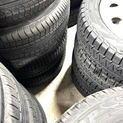 タイヤ　ホイールまとめ売り　溝あり多めです　軽自動車　乗用車　軽トラックなどにの画像