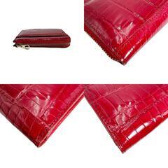 クロコダイル KS-606 コインケース ルビー  CROCODILE HENG LONGの画像
