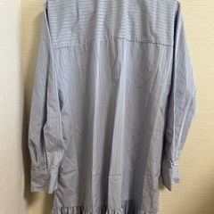 未使用 GU ワンピース Mサイズ ブルーの画像