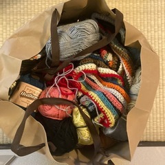 毛糸たくさんの画像