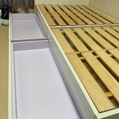 ベッド　シングル　の画像