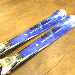 ビンディング付きスキー SALOMON SCRAMBLER model7 pilot W 155cm SALOMON S710 中古 現状品 札幌市厚別区 厚別店の画像