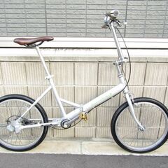 激レア マルイシ シャフトドライブ ミニベロ フォールディングバイク 初期型 ディマンシェ ポルシェ カイエン 仕様 PORSCHE Cayenne MARUISHI 丸石サイクル 折り畳み自転車の画像