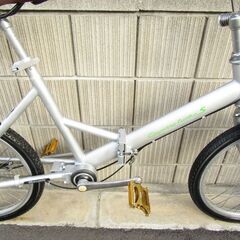 激レア マルイシ シャフトドライブ ミニベロ フォールディングバイク 初期型 ディマンシェ ポルシェ カイエン 仕様 PORSCHE Cayenne MARUISHI 丸石サイクル 折り畳み自転車の画像