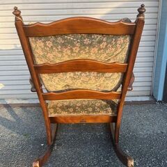 カリモク ロッキングチェア｜レトロ家具｜使用感ありのため格安の画像