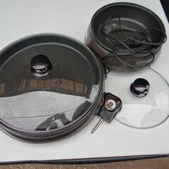 山善　『ホットプレート』＆『グリル鍋』のセットですの画像