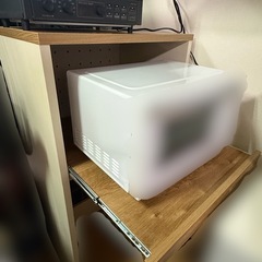 引き出し付キッチン収納棚　電子レンジラックの画像
