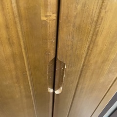 ☆ドリーム荒牧店☆ジモティー割引有☆【クリーニング済】ワードローブ　現状販売の画像