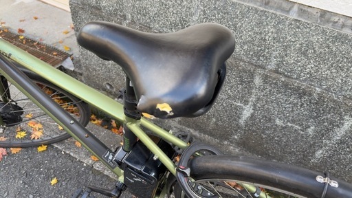 evol 電動自転車 evol-C277 ヴェルデグリーン