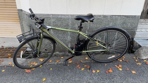 evol 電動自転車 evol-C277 ヴェルデグリーン