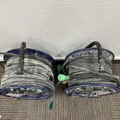 2点セット！日動工業 コードリール 100V 3個口 30m 防雨防塵型 電工ドラム 防雨型 アース・漏電遮断器付き NPW-EB33-SPの画像