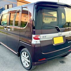 ★ダイハツ タント カスタムX 平成24年式★ R9/1まで車検付き ★ パナソニックナビ ・BLUETOOTH ・ ETC・純正アルミ・ 山ありタイヤ ★の画像