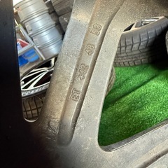 【アルファードにて使用】17インチアルミホイールの画像