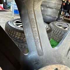 【アルファードにて使用】17インチアルミホイールの画像