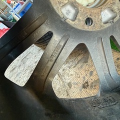 【アルファードにて使用】17インチアルミホイールの画像