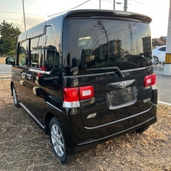 ⭐️大人気ダイハツタント⭐️4WD片側パワスラナビ付車検2年付可能！の画像