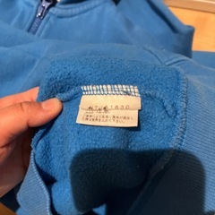 ノースフェイス　裏起毛パーカー　130cmの画像