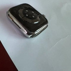 Hermes Apple Watch 7 シルバーステンレススチール 41mm 正規品ストラップ（未使用）付属の画像