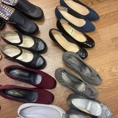  H　婦人物　履物　17足の画像