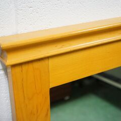 ★朝霞の雑貨屋さん★KOUKISIN★ 米軍払い下げ品＜WOODEN MIRROR　木製鏡A＞アメリカ USED品 ARMYの画像