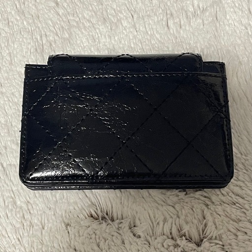 Matin Kim ブラック キルティング 財布 Matin Kim ブラック キルティング 人気 財布 Matin Kim ブラック