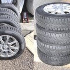 スタッドレスタイヤ　14インチ　165/670R14の画像