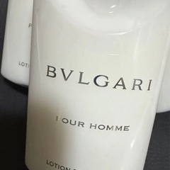 BVLGARI プールオム保湿ミルク13本。ボディローション＆アフターシェーブバーム。男性用　総量520ml。新品未開封。MENSの画像