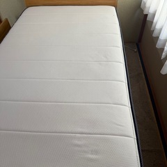 シングルベッド　マットレスセット
の画像