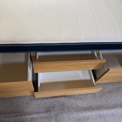 シングルベッド　マットレスセット
の画像
