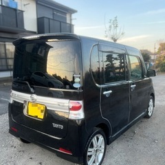 ダイハツ タント カスタム RS ターボ ✨ 平成22年式 / 走行距離 12万km / ブラック / 車検なしの画像