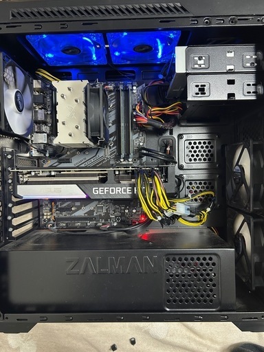 i7 8700K 6c12th 16GB RTX3070 8GB SSD 500GB ゲーミングPC ZALMAN