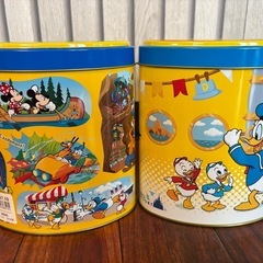 ドナルドダック　缶のみ　2個セットの画像