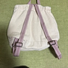 幼児用リュック（ピンク&グリーン）の画像
