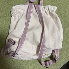 幼児用リュック（ピンク&薄ブルー）の画像