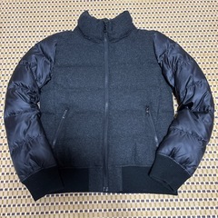 ユニクロ/UNIQLO 211-128594 フード ダウンジャケットS黒の画像