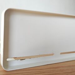 【12/20迄】ニトリ　 タオル掛け上ラック(ホワイト) 商品コード8530792の画像