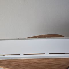 【12/20迄】ニトリ　 タオル掛け上ラック(ホワイト) 商品コード8530792の画像