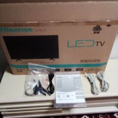 32型液晶テレビ＋ポータブルHDD　必要でしたらテレビ台もあります。の画像