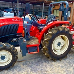 クボタSL33LHFMAE パワステ 33馬力　安全フレーム自動水平 4WDの画像