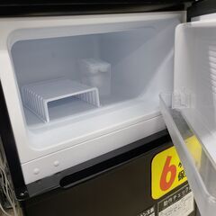 J1870【リユースのサカイ柏店】comfee　コンフィー　2ドア直冷タイプ冷蔵庫　RCT90BL　右開き　2024年製　クリーニング済みの画像