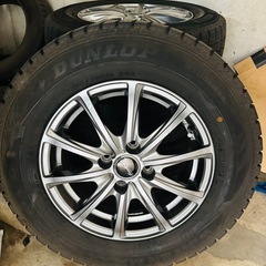 アルミホイール スタッドレス タイヤ の画像