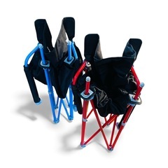 ロゴス コーポレーション 折りたたみ式アウトドアチェア2脚セット T12009の画像