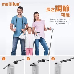 未使用　縄跳び　トレーニング用カウント機能付の画像