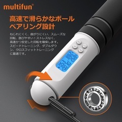 未使用　縄跳び　トレーニング用カウント機能付の画像