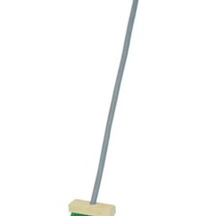 TRUSCO 甲板刷 PVC毛 竹柄 幅180×長1050 TD...