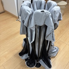 【お話中】折りたたみ式ベビーサークル　日本育児の画像