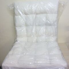 2-5　未使用/新品　座椅子 3WAY ワイド幅68 ふわもこ 42段階 リクライニング コンパクト 折りたたみ 1人掛け ソファーの画像